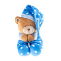 Timfanie® Baby Plüschtier Spieluhr Schlafmütze | blau