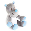 Timfanie® Kuscheltier | Baby Plüschtier | Nashorn | blau