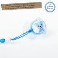 Timfanie® Schnullerkette | Blue-Lemon-Star, mit Gravur & Multiadapter Ring