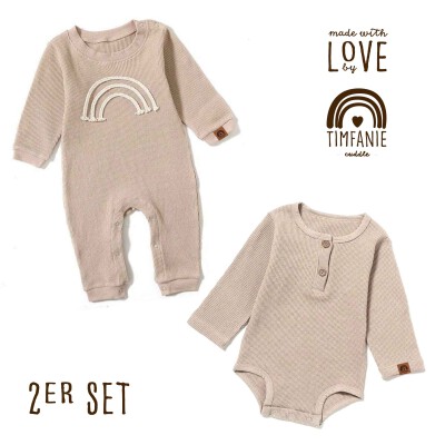 Timfanie® | Pure | Body + Strampler Set | Gr. 62-68 |...