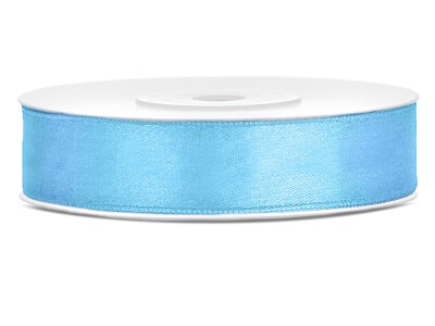 Satinband blau 25m x 6mm